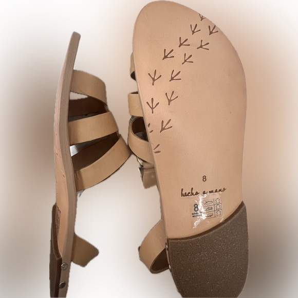 Beek Attila Tan Leather Sandals - Picture 3 of 3